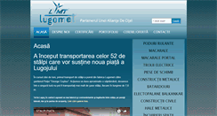 Desktop Screenshot of lugomet.ro